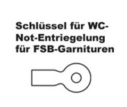 Notentriegelungs-Schlüssel