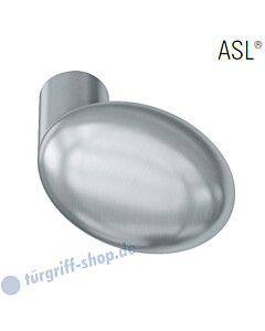 08-0804 Knopfdrückerlochteil ASL®, drehbar, ovaler Knopfdurchmesser 65 x 48 mm, Edelstahl feinmatt gebürstet von FSB 08-0804 Knopfdrückerlochteil ASL®, drehbar, ovaler Knopfdurchmesser 65 x 48 mm, Edelstahl feinmatt gebürstet von FSB