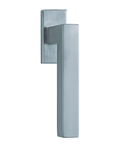 1002 (Quadra II) Fenstergriff eckig Edelstahl matt Scoop