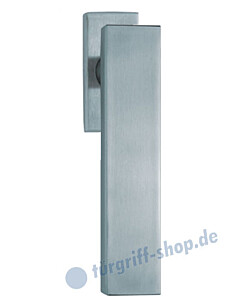 1019 Fenstergriff eckig Edelstahl matt Scoop