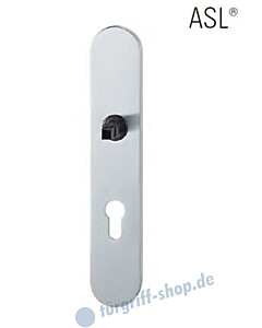 12-1418 ovales Langschild ASL® mit PZ-Lochung, 72mm, Vierkantaufnahme 8 mm, Edelstahl feinmatt FSB 12-1418 ovales Langschild ASL® mit PZ-Lochung, 72mm, Vierkantaufnahme 8 mm, Edelstahl feinmatt FSB