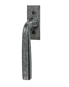 146 Fenstergriff mit eckiger Rosette, mit Rasterung Multitac®, Stift 7 x 35 mm, schwarz passiviert von Halcö 146 Fenstergriff mit eckiger Rosette, mit Rasterung Multitac®, Stift 7 x 35 mm, schwarz passiviert von Halcö
