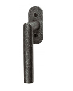 182 Fenstergriff mit ovaler Rosette, mit Rasterung Multitac®, Stift 7 x 35 mm, schwarz passiviert von Halcö 182 Fenstergriff mit ovaler Rosette, mit Rasterung Multitac®, Stift 7 x 35 mm, schwarz passiviert von Halcö