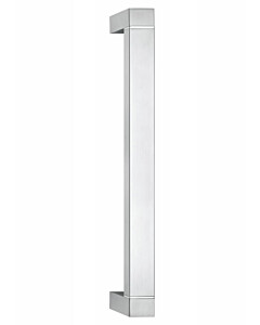 Stoßgriff 2189E | 40 x 20 mm | gerade Stützen | diverse Längen | Edelstahl matt von Spitzer