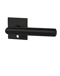 Ronny II Square Solo - R PLANO quadratische Rosettengarnitur ohne Schlüsselrosetten Buntbart BB GK3 Schwarz matt Südmetall Ronny II Square Solo - R PLANO quadratische Rosettengarnitur ohne Schlüsselrosetten Buntbart BB GK3 Schwarz matt Südmetall