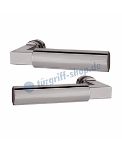 Drückerpaar Bauhaus Ultra Nickel-poliert von Jatec Drückerpaar Bauhaus Ultra Nickel-poliert von Jatec