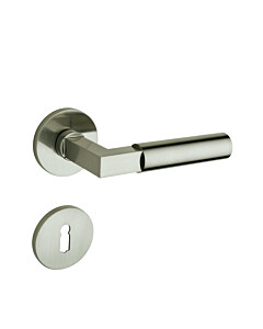 Bauhaus Türbeschlag GRO 20-07ZAMAK Matt vernickelt MMN– BB / PZ / WC-Bad