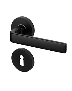Pure R373 Rosettengarnitur Schwarz RAL 9005 von Jatec