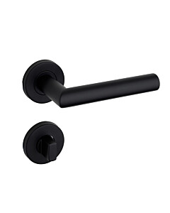 tecnoGRIFF FRANKFURT 07 Edelstahl schwarz matt WC-Bad