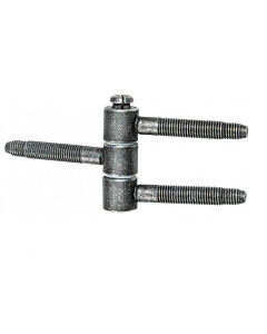 Türband 3-teilg Ø 20 mm schwarz passiviert von Halcö Türband 3-teilg Ø 20 mm schwarz passiviert von Halcö