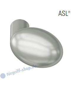08-0804 Knopfdrückerlochteil ASL®, drehbar, ovaler Knopfdurchmesser 65 x 48 mm, Alu F1 naturfarbig eloxiert von FSB