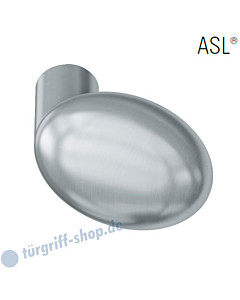 08-0804 Knopfdrückerlochteil ASL®, drehbar, ovaler Knopfdurchmesser 65 x 48 mm, Edelstahl feinmatt gebürstet von FSB