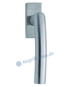 1003 (Geo) Fenstergriff eckig Edelstahl matt o. poliert Scoop