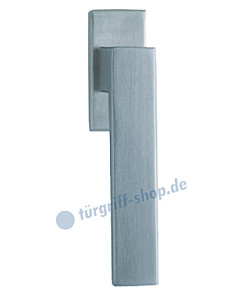 1005 (Quadra) Fenstergriff eckig Edelstahl o. PVD Messing-poliert Scoop