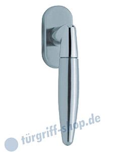 1007 (Optima) Fenstergriff oval Edelstahl matt/poliert von Scoop