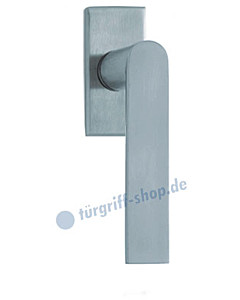 1008 (Semi) Fenstergriff eckig Edelstahl o. PVD Messing-poliert Scoop