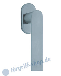 1008 (Semi) Fenstergriff oval Edelstahl o. PVD Messing-poliert Scoop
