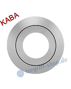 Rosette EZ 1332 Kaba mittig Edelstahl-matt von Karcher