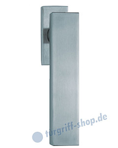 1019 Fenstergriff eckig Edelstahl matt Scoop