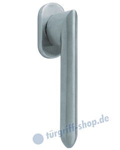 1021 Fenstergriff oval Edelstahl o. Messing-poliert Scoop