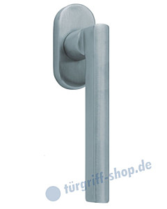 1025 Fenstergriff oval Edelstahl o. Messing-poliert Scoop
