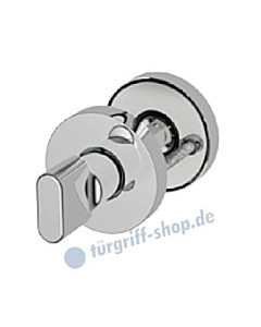 WC-Rosettenpaar R373 mit Riegel + Schlitzschraube 5 Farben Jatec