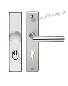 Schutzgarnitur WR Knopf/Drücker PZ 8/72 KZS Edelstahl matt von Edestar