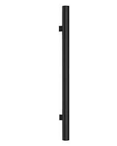 Stossgriff 1089A Griff-Ø 32 mm, gerade Stützen, diverse Längen Edelstahl schwarz RAL 9005 von Spitzer