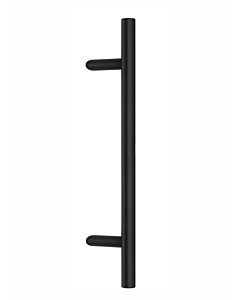 Stossgriff 1089A Griff-Ø 32 mm, schräge Stützen in diversen Längen Edelstahl schwarz von Spitzer