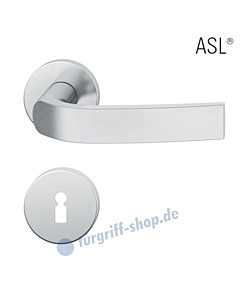 12-1271 Rosettengarnitur ASL® von FSB Edelstahl feinmatt - Ausführung Buntbart BB