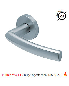 2003 Feuerschutzgarnitur Pullbloc® 4.1 FS Kugellager Edelstahl matt von Scoop 