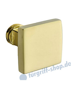 Knopflochteil 373-508 quadratisch, feststehend o. drehbar Ultra Messing von Jatec