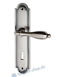 Belle Epoque S Langschildgarnitur Antik Nickel von Jatec