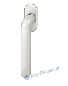 Fenstergriff FSB 34-1246 ovale Rosette Alu natureloxiert nicht abschließbar