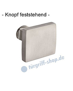 Knopf 373-508 feststehend, ungebohrt 50 x 50mm in Ultra Nickel oder Mattnickel Jatec