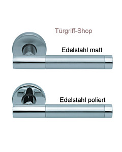 1275 (Roxy II) Rosettengarnitur PullBloc Edelstahl von Scoop