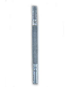 Vierkantvollstift mit Kerbe (Spaltstift) 8 auf 10 auf 8 mm (8/10/8) verzinkt Südmetall