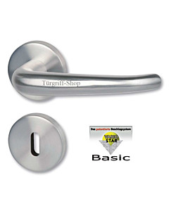 Madrid-R Basic Rosettengarnitur Aluminium von Südmetall