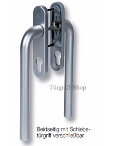 Patrik 2010 Hebe-/ Schiebetürbeschlag aus Aluminium von Südmetall