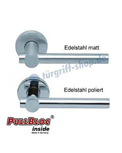 1001 (Maxima) FS Rosettengarnitur PullBloc Edelstahl von Scoop