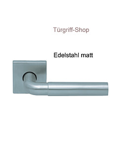 1017 (Skala) FS Quadrat-Rosettengarnitur PullBloc Edelstahl matt