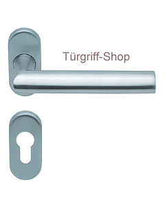 1108 (Jade I) FS-Rosettengarnitur oval PullBloc Edelstahl Scoop