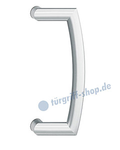 Stoßgriff 66-6536 oval Edelstahl matt von FSB