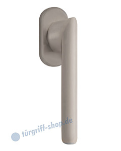 8010 Fenstergriff auf Ovalrosette in Nickel-matt von Scoop
