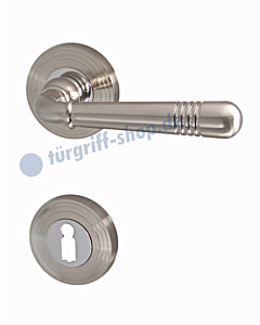 Paola R Rosettengarnitur Nickel-matt von Edestar