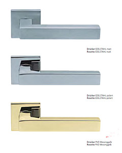 1002 (Quadra II) Quadratrosettengarnitur Pullbloc 3 Farben Scoop