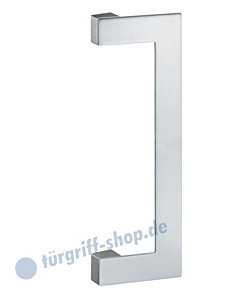 Stossgriff 61-6188 eckig offen Edelstahl matt FSB S-Flat-Serie