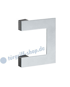 Stossgriff 61-6187 eckig offen Edelstahl matt FSB S-Flat-Serie