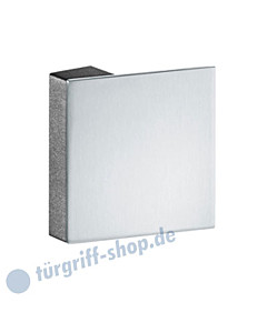 Stossgriff 61-6186 eckig geschlossen Edelstahl matt FSB S-Flat