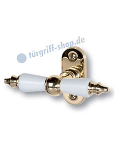 Thor Fensterkreuz Messing/ weiß von Südmetall